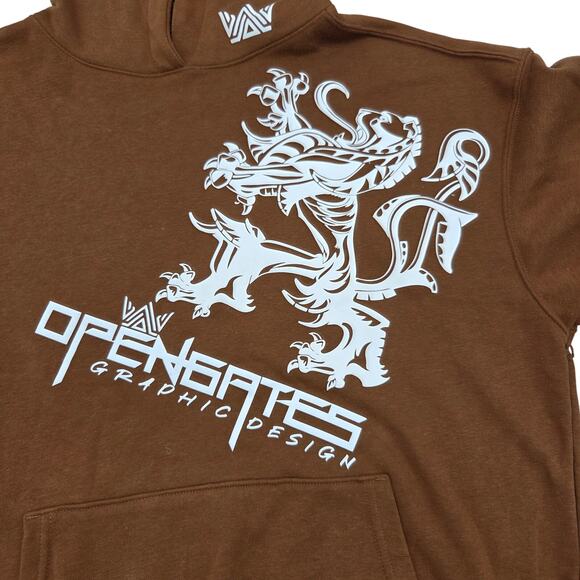 No Boundaries Graphic Hoody S 34-36 Y2K Open Gates‎ Hoodie - Picture 3 of 9